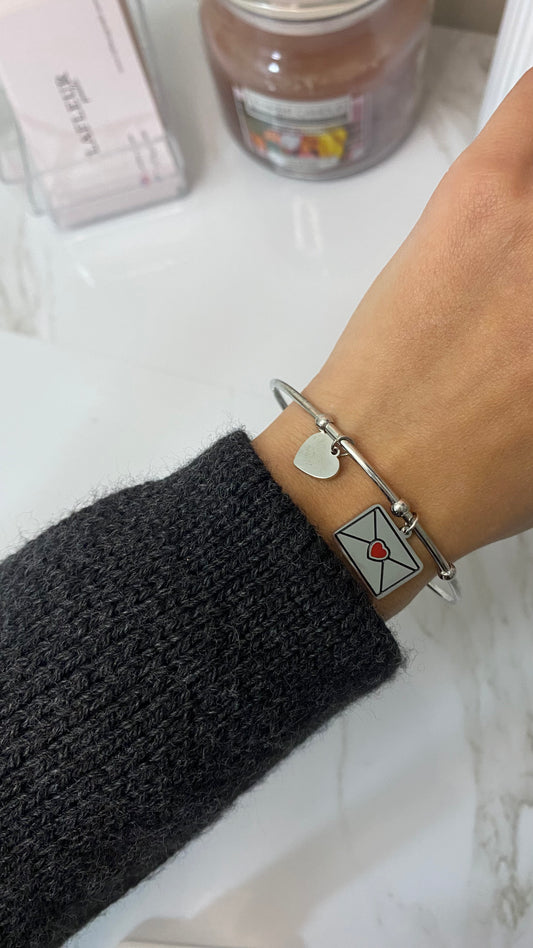 Bracciale charm silver