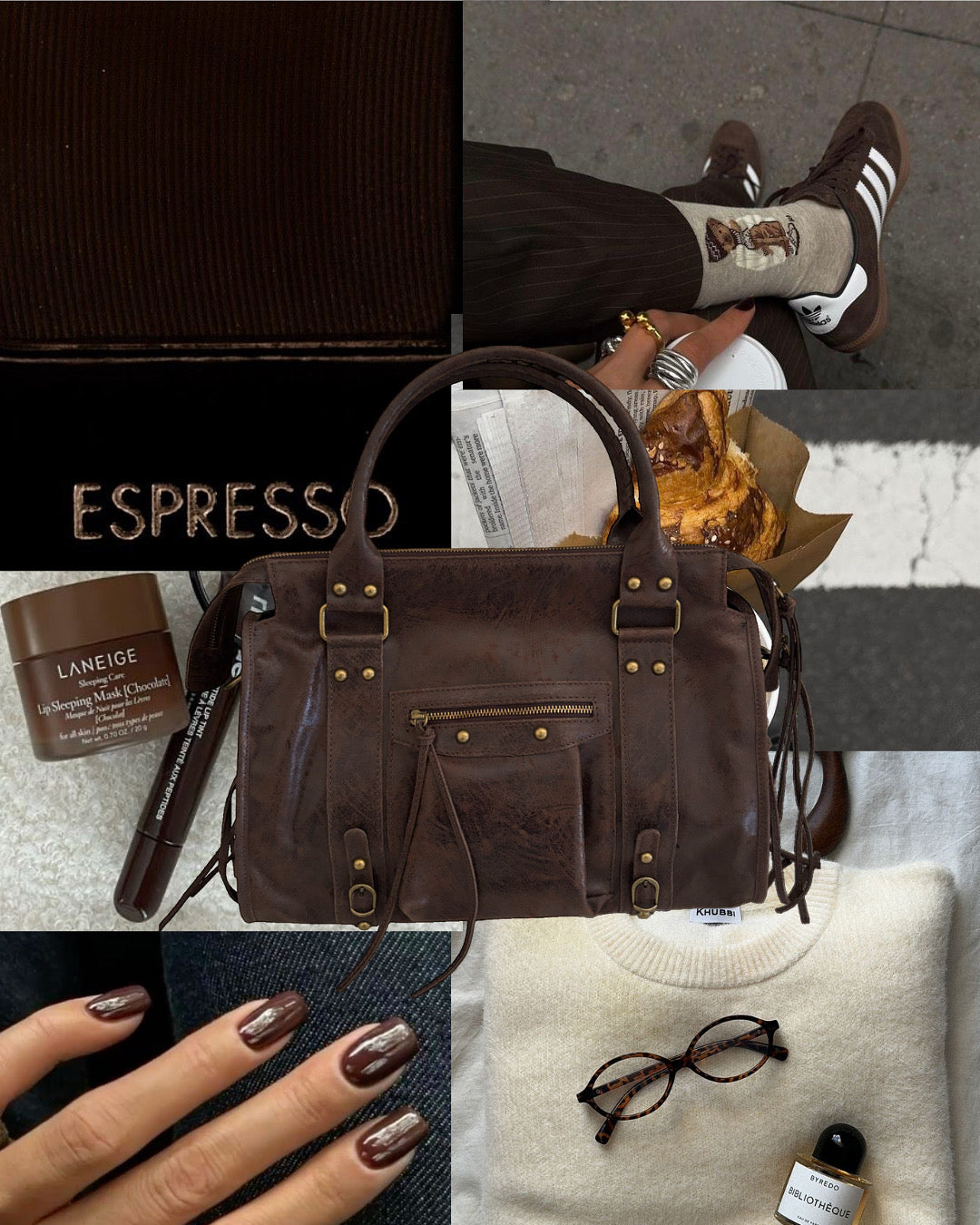 Borsa Gilda Big Testa di moro