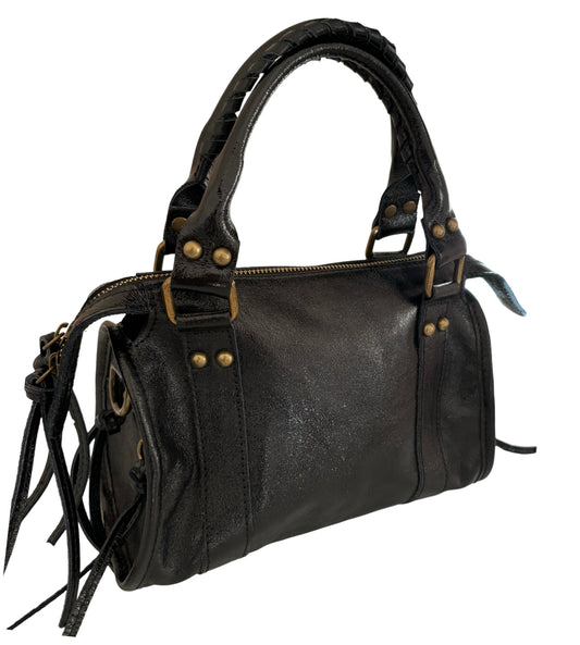 Borsa Gilda Nera Glossy