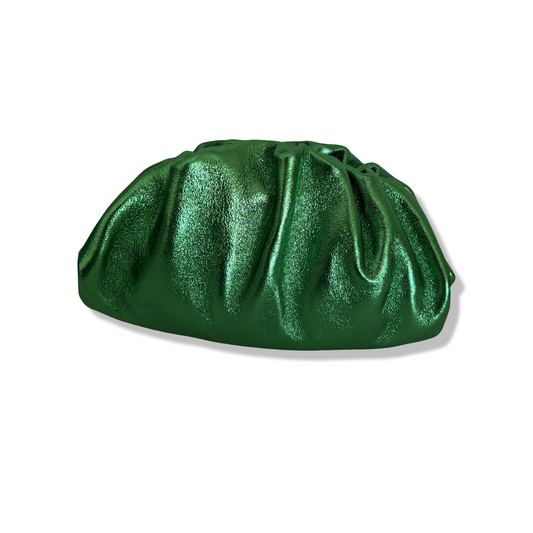 Borsa pouch verde scuro