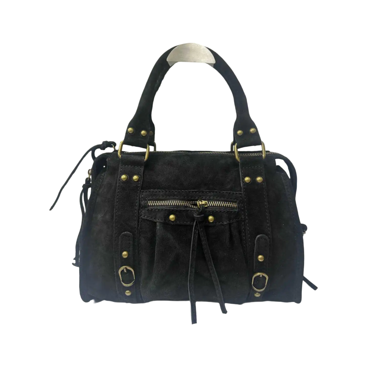 Borsa Gilda Media Suede Nera