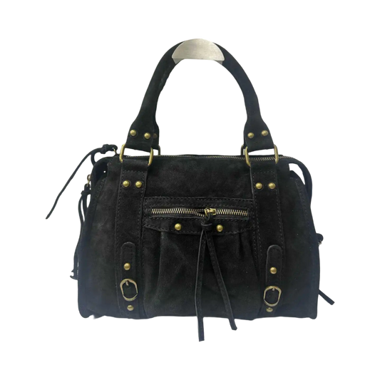Borsa Gilda Media Suede Nera