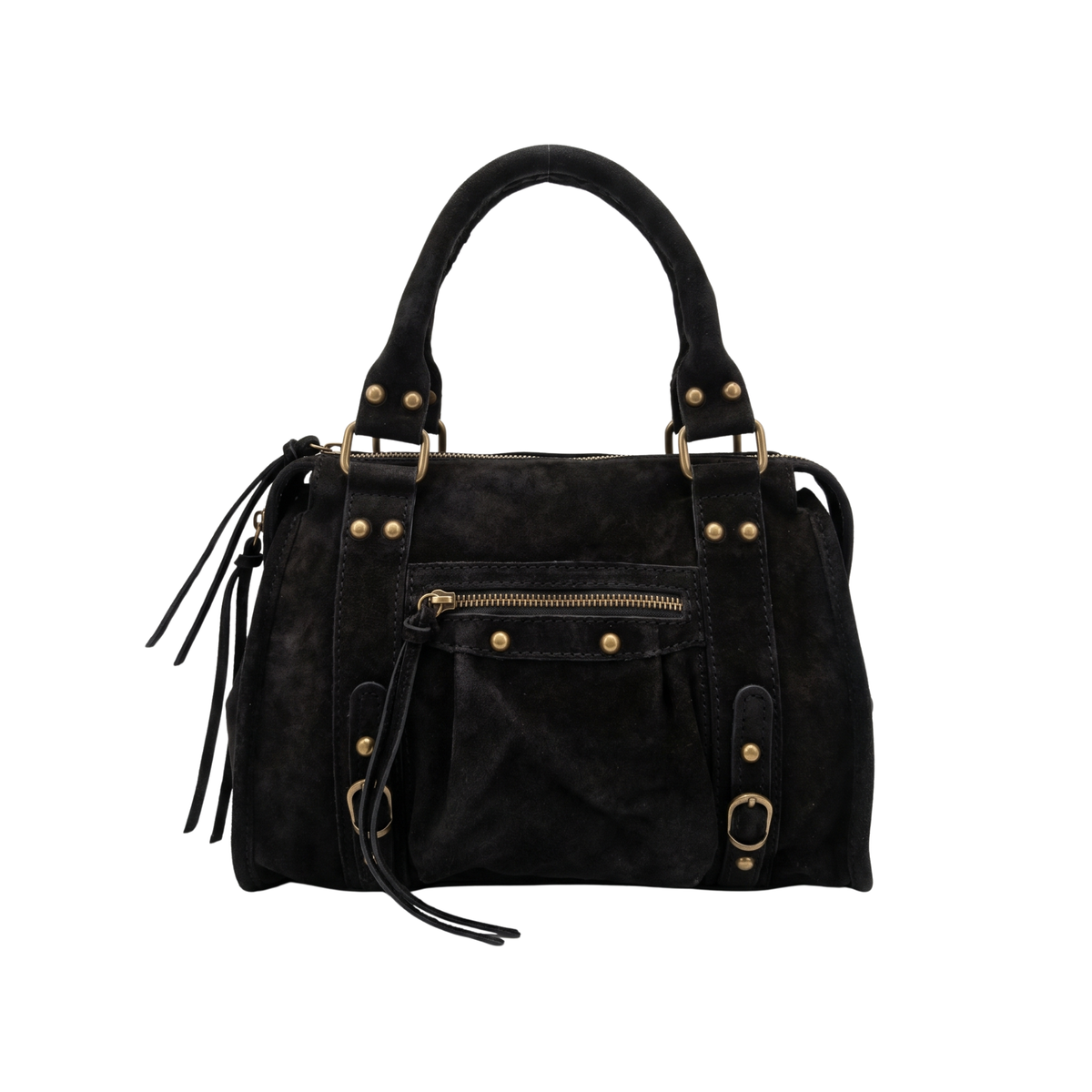Borsa Gilda Media Suede Nera