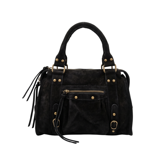 Borsa Gilda Media Suede Nera