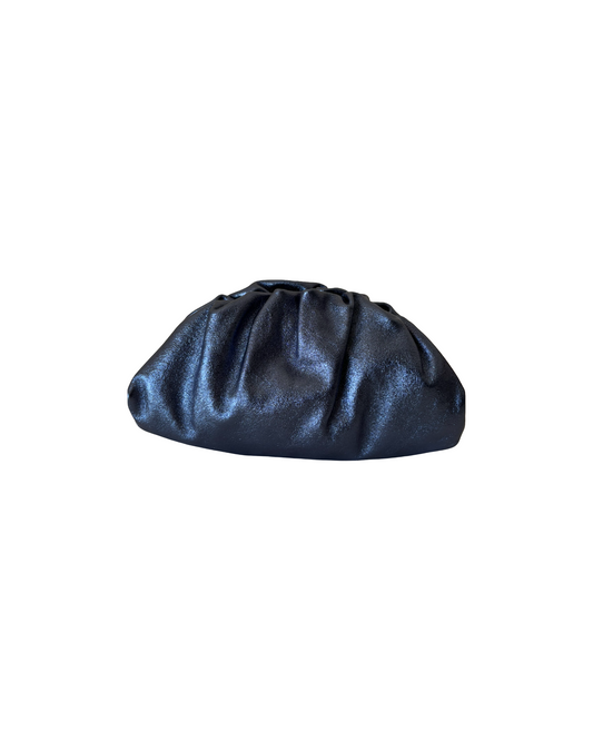 Borsa pouch blu